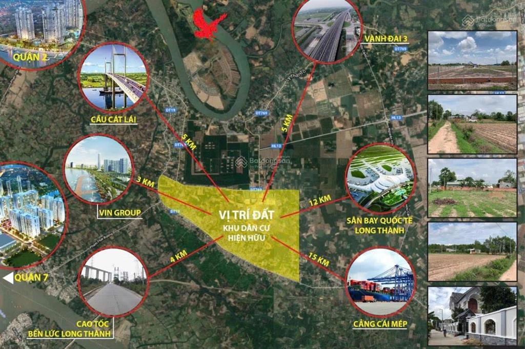 Lô vip 1.788m2 sẵn thổ, đường 6m, khu biệt thự. ngay nút giao vành đai 3  cao tốc. giá 3.5tr/m2