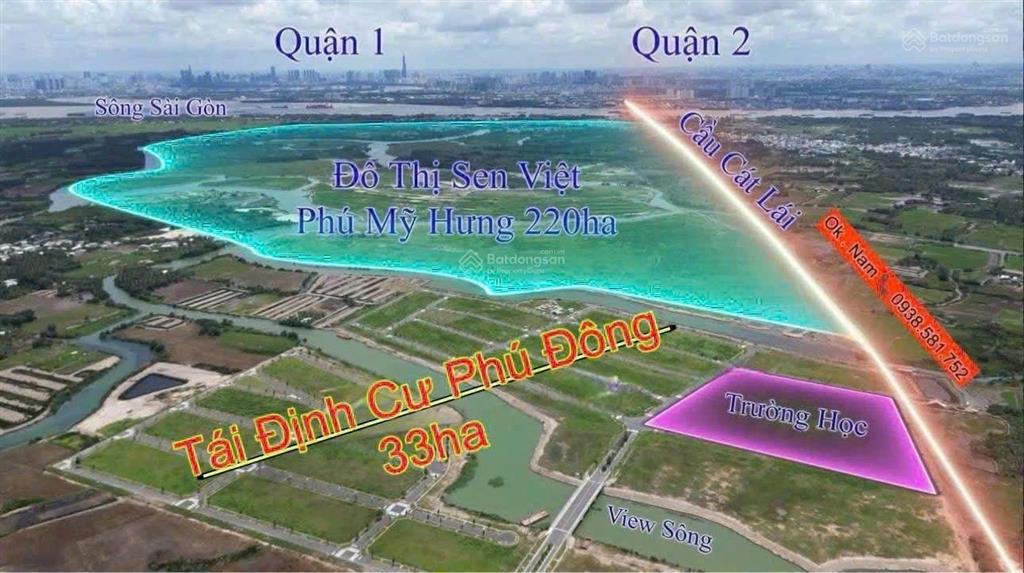 Đất nền thổ cư gần cầu cát lái, 600m2 có 250m2 thổ, giá chỉ 1.7 tỷ, sổ hồng riêng sang tên ngay