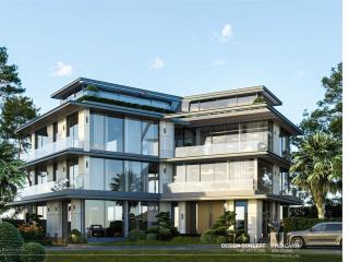 Bán biệt thự đơn lập ~600m2 ecopark  mặt tiền lên tới 18m  75 tỷ