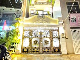 Siêu phẩm mới nhà đẹp 4 tầng 5x20m, full nội thất,9.39 tỷ mặt tiền hẻm xe hơi dương cát lợi, sát q7