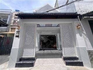 Bán nhà 2 tầng mới đẹp 5.4x20m nở hậu 6.78m, 6.85 tỷ hẻm xe hơi thông 1942 huỳnh tấn phát tt nhà bè