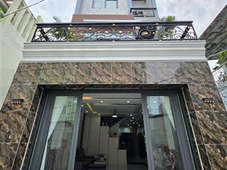 Bán gấp nhà mới đẹp 5x14m, full nội thất, giá 7.95 tỷ góc 2 mặt tiền hẻm phú thuận quận 7