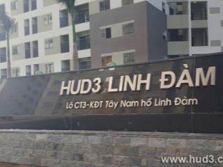 Bán căn hộ CT3 - HUD3 Linh Đàm thiết kế 2PN2WC