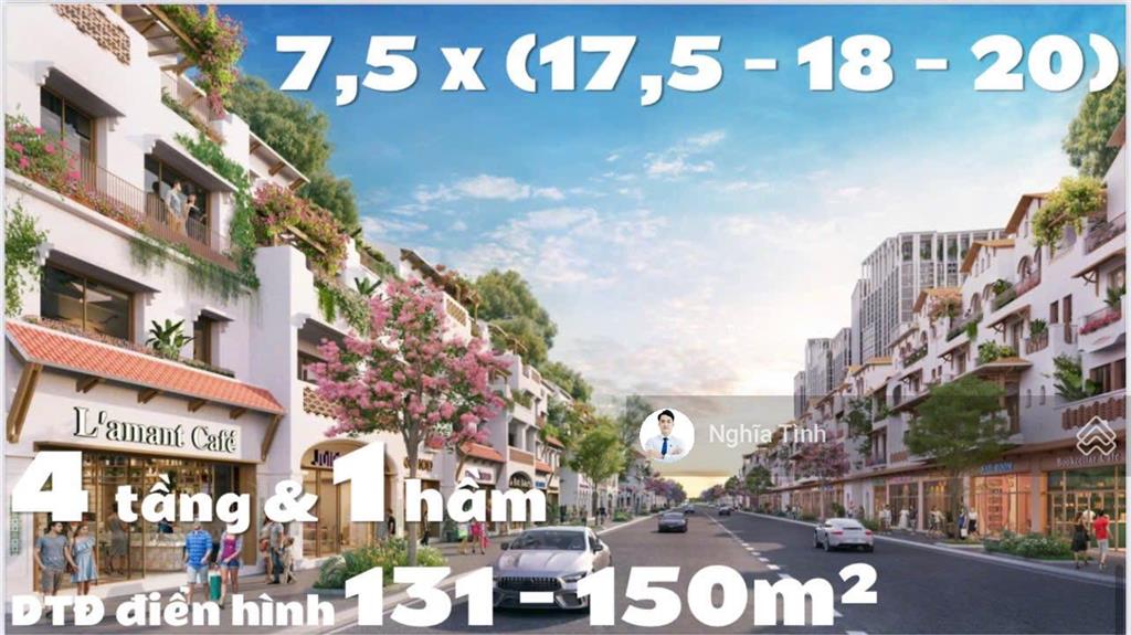 Bán căn góc 150m2 casa house tại blanca city, sổ hồng lâu dài, đối diện trường học, công viên