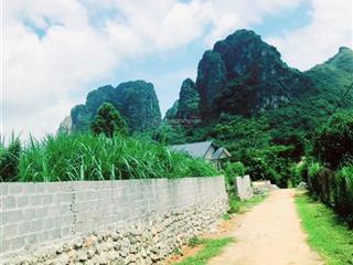 Cần bán gấp lô đất nghỉ dưỡng siêu đẹp cạnh dự án vườn hoa núi cối tại cao phong
