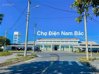 Chỉ với 1 tỷ 850 sở hữu ngay lô khu phố chợ điện nam bắc sổ hồng đầy đủ