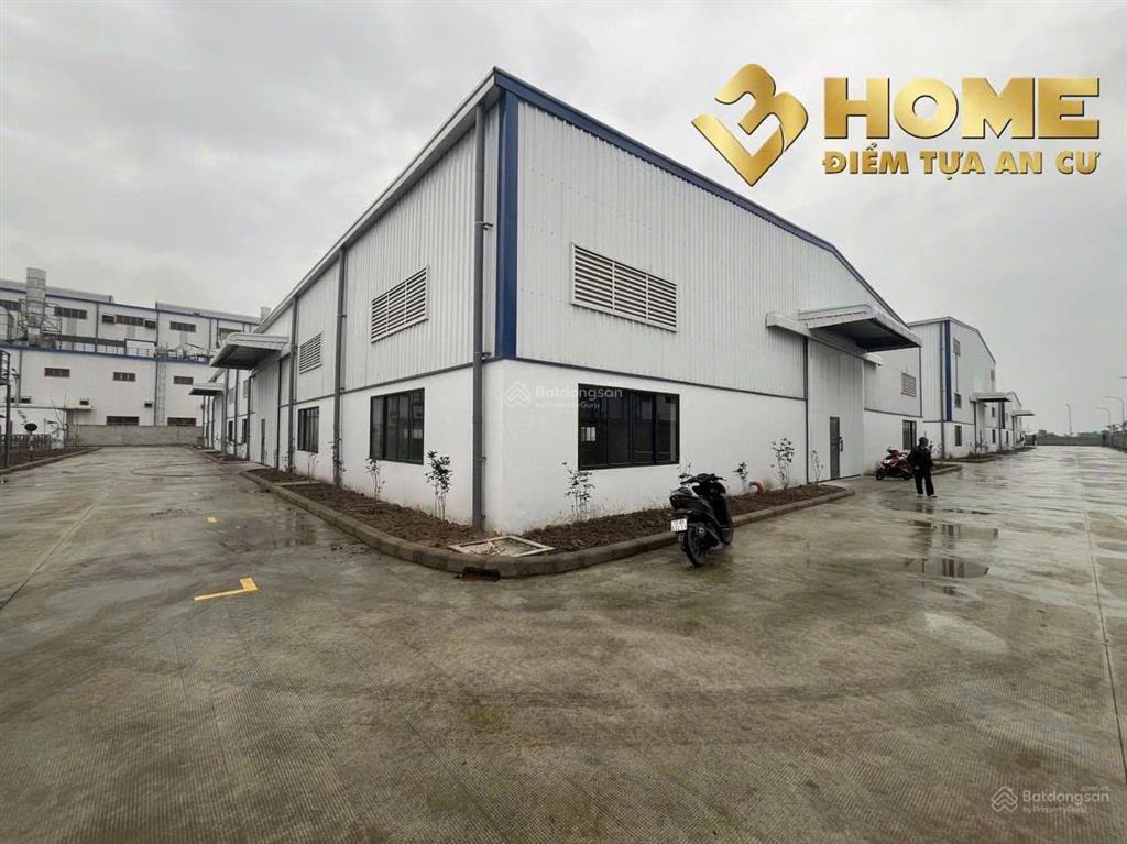 Cho thuê kho xưởng cụm công nghiệp tại hải phòng 1700m2 pccc tự động