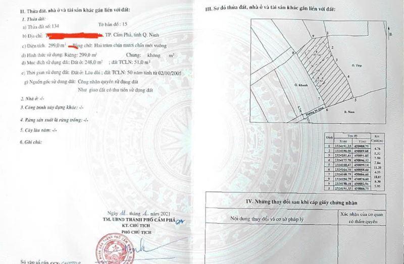 Bán nhà riêng tại trần phú, cẩm thành, cẩm phả, quảng ninh, chỉ với 12 triệu/m2