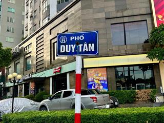 Cần bán tòa văn phòng lô góc phố duy tân, cầu giấy. dt 685m2 x 10t, mt 20m. dòng tiền cho thuê tốt