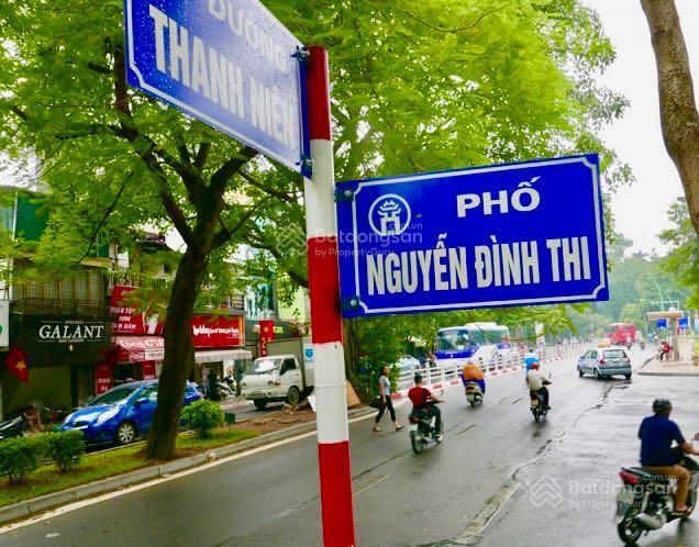 Cần bán nhà mặt phố nguyễn đình thi, tây hồ. dt sổ 118m2 x 5t, mt 6.5m. vị trí nằm đoạn rất đẹp