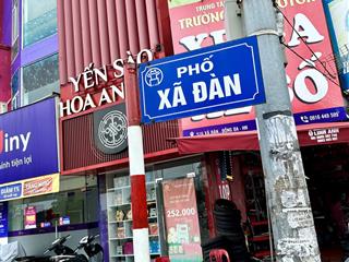 Cần bán nhà mặt phố xã đàn, đống đa. dt 190m2 x mt 10m. vị trí đẹp nhất phố  kd nhộn nhịp sầm uất