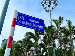 Cần bán nhà lô góc mặt phố nguyễn khánh toàn, cầu giấy. dt 110m2 x mt 8m. vị trí nhà đẹp nhất phố