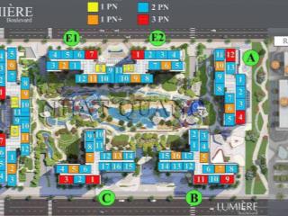 Bán căn hộ tại lumiere boulevard, 4,7 tỷ, 74m2, 2pn, 2wc, view đẹp, q9, hcm
