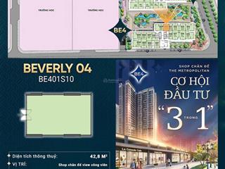 Chỉ 5.4 tỷ sở hữu ngay căn shop sảnh thông đẹp nhất toà be4,  0937 595 *** nhận thông tin chi tiết