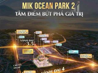 Chỉ 1ty6 sở hữu ngay căn hộ hạng sang tại mik  vinhomes ocean park 2  the parkland  0937 595 ***