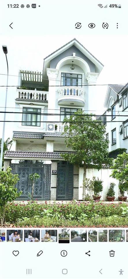 Biệt thự 10x20m 1 trệt 2 lầu ngay kdc đại phúc, bình chánh  19 tỷ