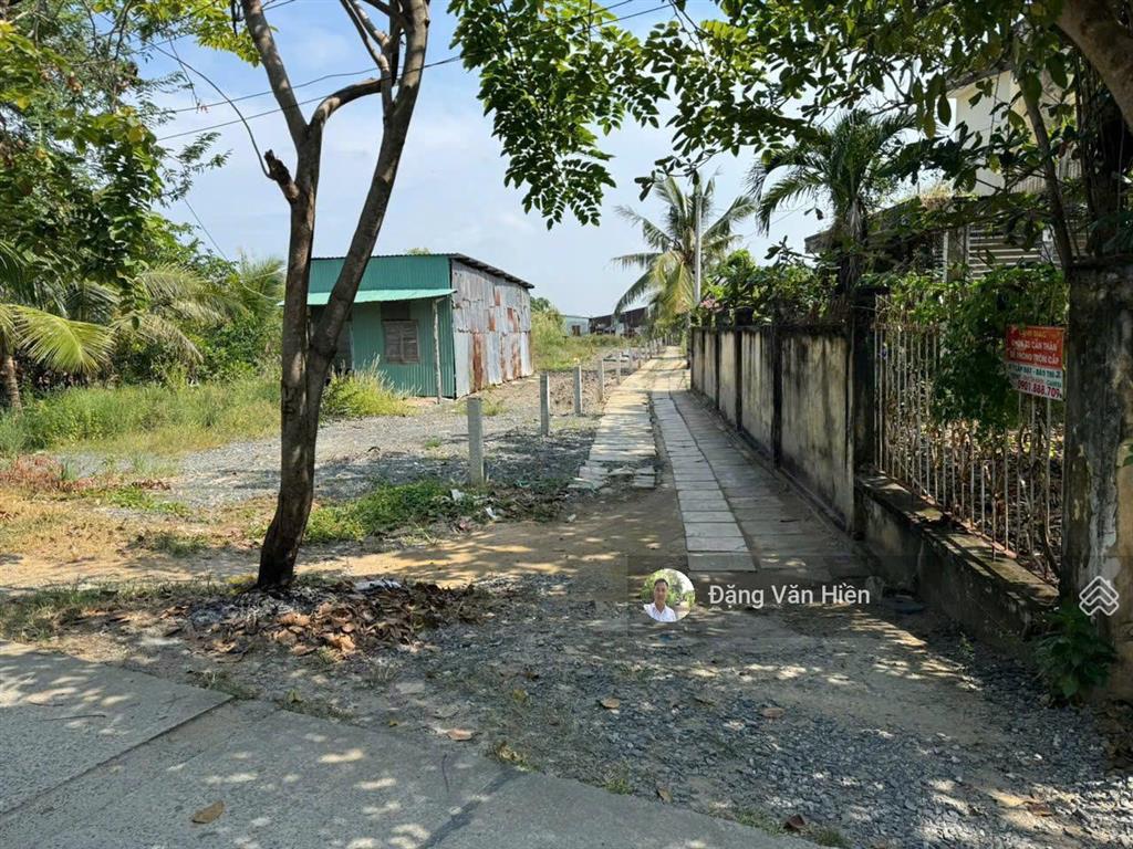 Bán đất 1.228,6m2 có 300m2 thổ cư mặt tiền liên ấp 23, hiệp phước (tp.hcm)