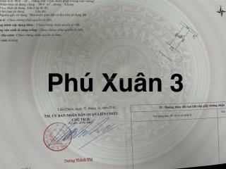 Bán đất tại phú xuân 3, hòa minh, liên chiểu, đà nẵng, 4,97 tỷ, 90m2 đẹp, nhiều tiện ích