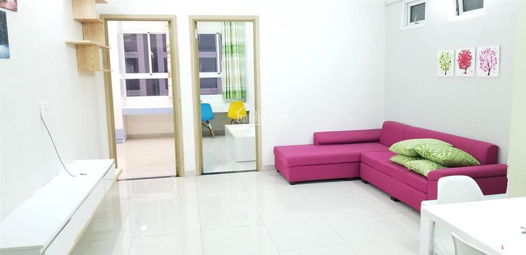 Căn hộ gần full nội thất, 64m2, 2 pn, 2wc, 1 pk & bếp cc dream home 8 triệu/th