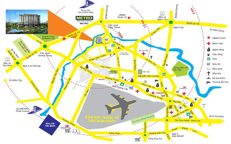 Bán căn hộ 69m2, 2pn, 2 toilet, cc dream home gò vấp, 2.2 tỷ 0906 338 ***