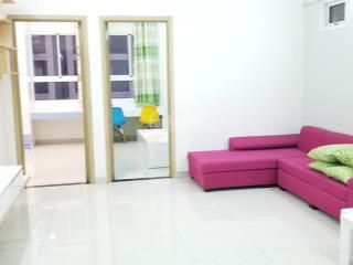 Căn hộ gần full nội thất, 64m2, 2 pn, 2wc, 1 pk & bếp cc dream home 8 triệu/th