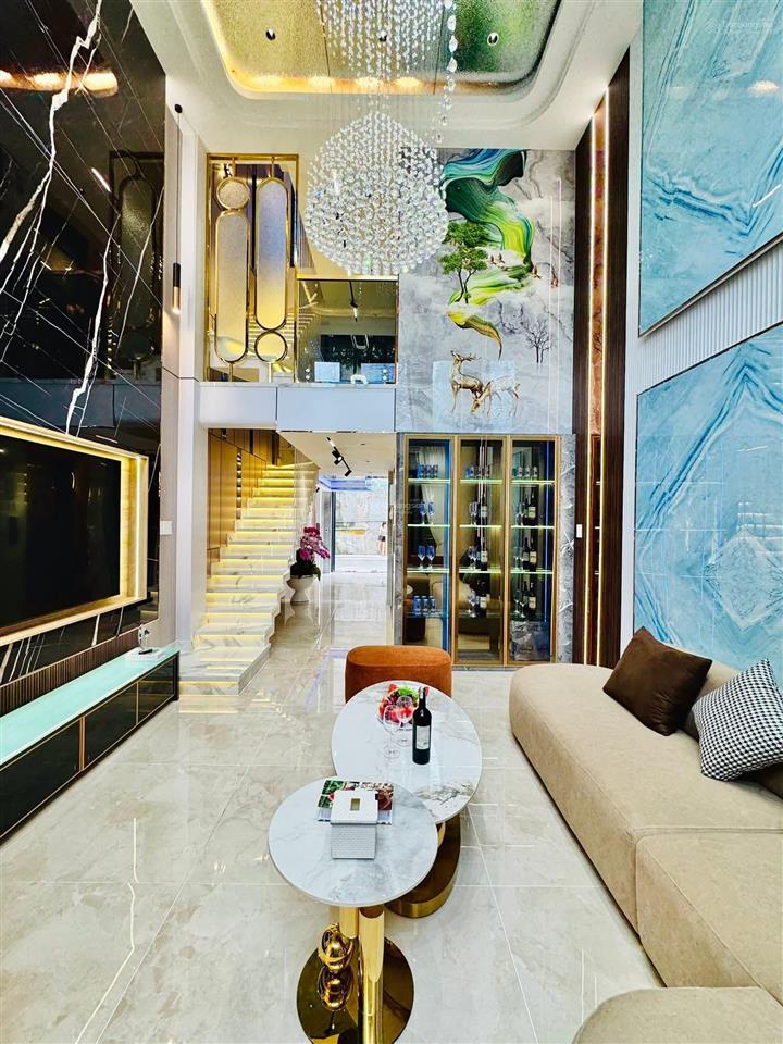 Nhà phố cao cấp có thang máy xe hơi ngủ trong nhà  đường phan huy ích, p14, gò vấp, 4x15m