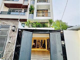 Lên sóng căn siêu phẩm nhà phố cao cấp hẻm xe hơi 1 trục gần cv làng hoa 4,5 x 15 trệt lửng 3 lầu