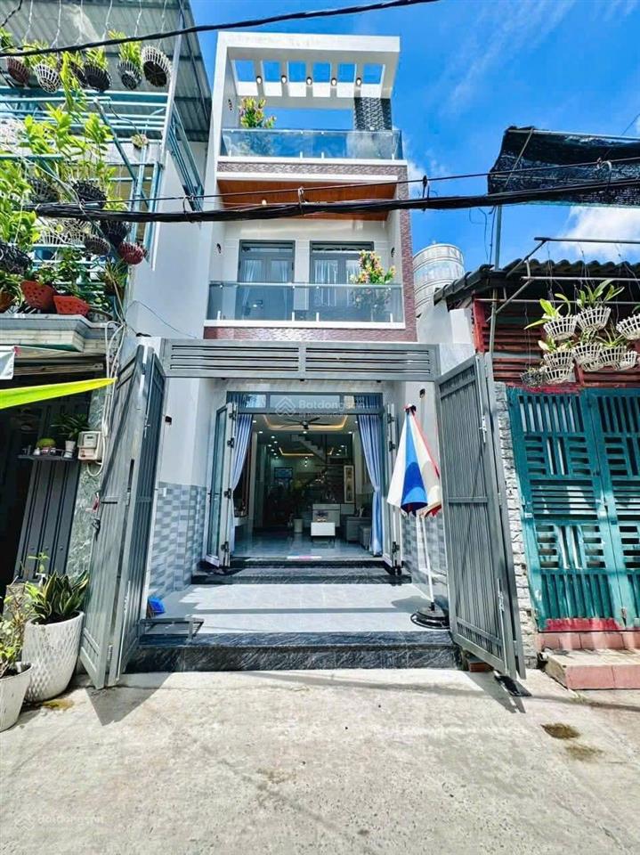 Bán nhà chính chủ đang ở đường phan huy ích f14 gò vấp  4x17 trệt 2 lầu hẻm xe hơi sát siêu thị