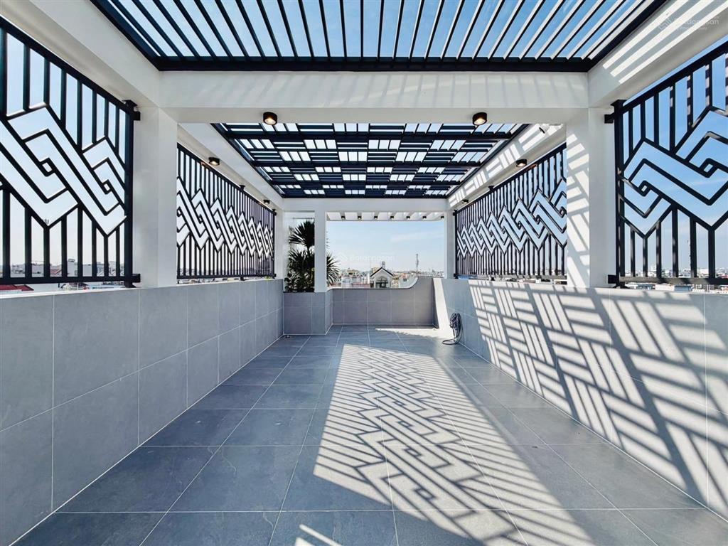 Siêu phẩm luxury đẹp quên cả người yêu cũ 1 trục đường lê văn thọ, p9, gv, dt 4 x 24m trệt 5 lầu