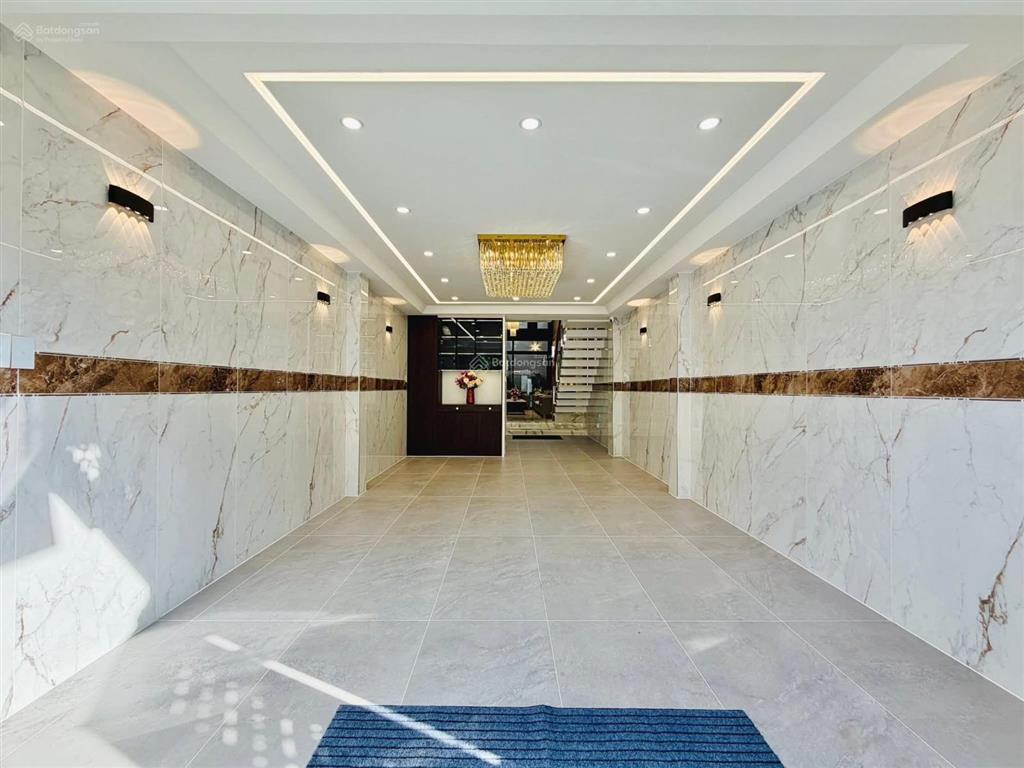 Siêu phẩm luxury đẹp quên cả người yêu cũ 1 trục đường lê văn thọ, p9, gv, dt 4 x 24m trệt 5 lầu