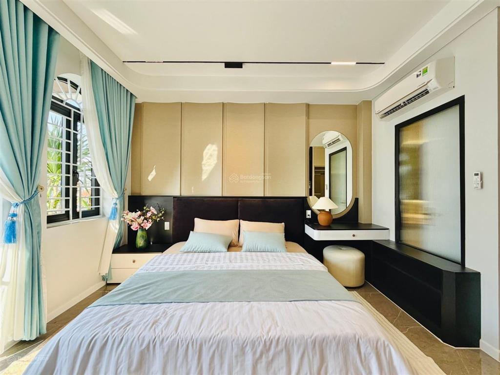 Siêu phẩm luxury đẹp quên cả người yêu cũ 1 trục đường lê văn thọ, p9, gv, dt 4 x 24m trệt 5 lầu