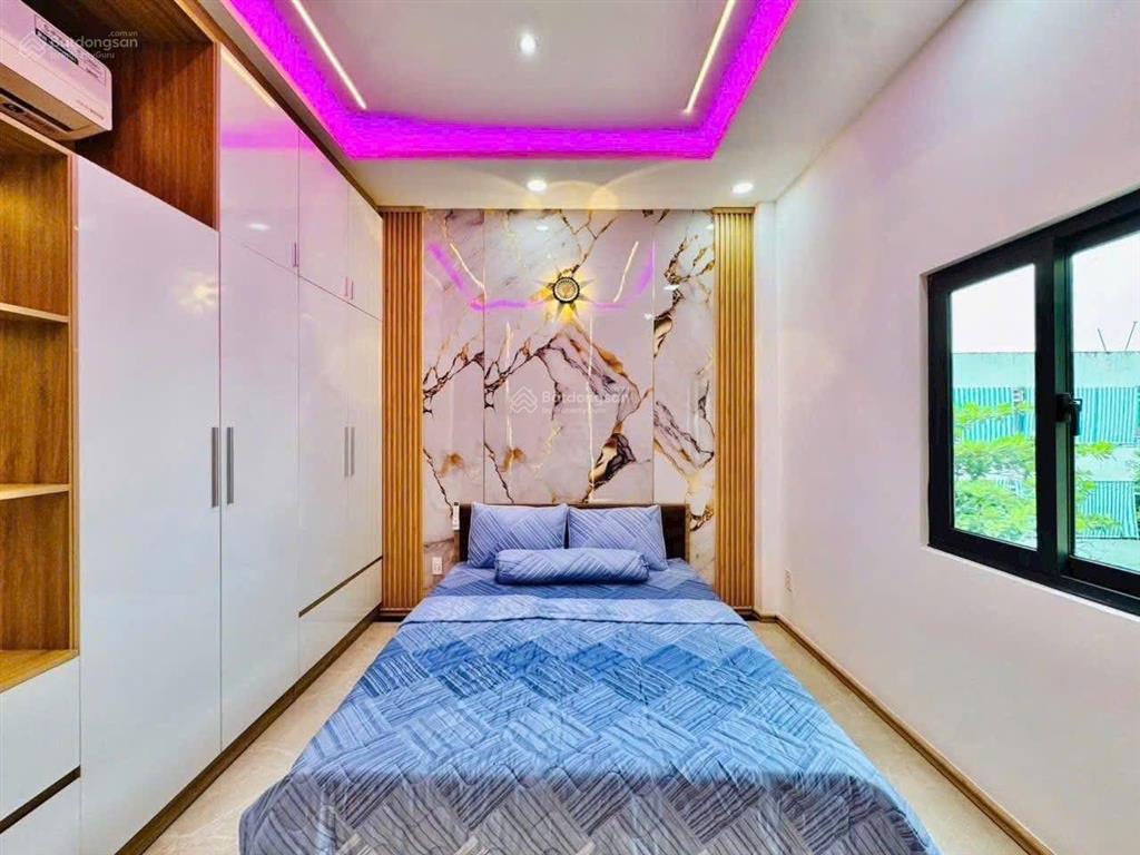 Nhà rẻ đẹp hẻm xe hơi sát ga t3  chợ tân sơn đường nguyễn tư giản f12 gò vấp 4x17 trệt 2 lầu 4pn