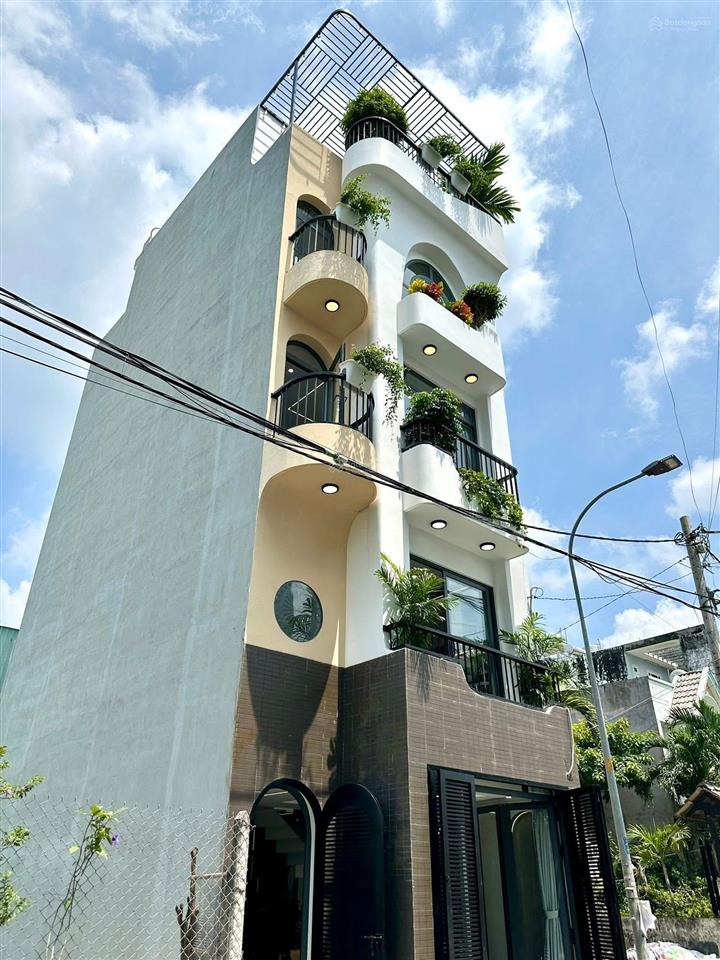 Nhà 1 lửng 3 lầu mặt tiền kinh doanh tl37 full nội thất cao cấp  đường nhựa 12m khu kinh doanh tốt