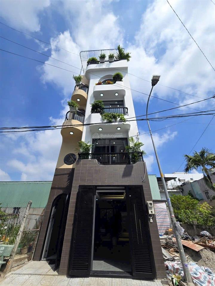 Nhà 1 lửng 3 lầu mặt tiền kinh doanh tl37 full nội thất cao cấp  đường nhựa 12m khu kinh doanh tốt