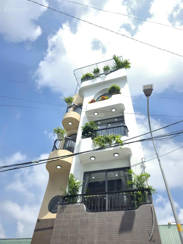 Nhà 1 lửng 3 lầu mặt tiền kinh doanh tl37 full nội thất cao cấp  đường nhựa 12m khu kinh doanh tốt