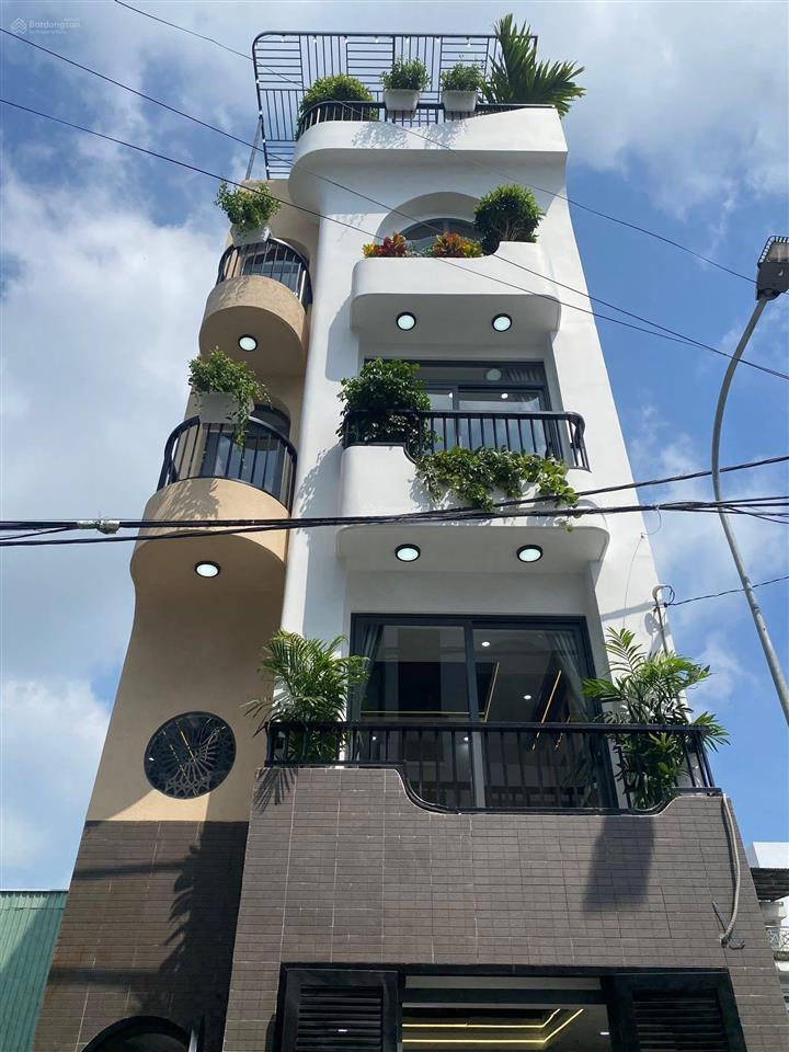 Nhà 1 lửng 3 lầu mặt tiền kinh doanh tl37 full nội thất cao cấp  đường nhựa 12m khu kinh doanh tốt