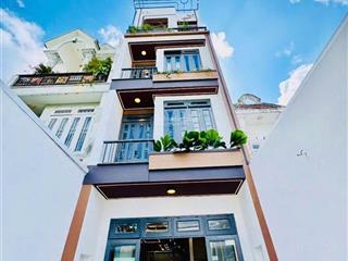 Nhà 3 lầu mặt tiền kinh doanh tx25 full nội thất cao cấp.dt.4m x 22m gần hà huy giáp  ngã tư ga.