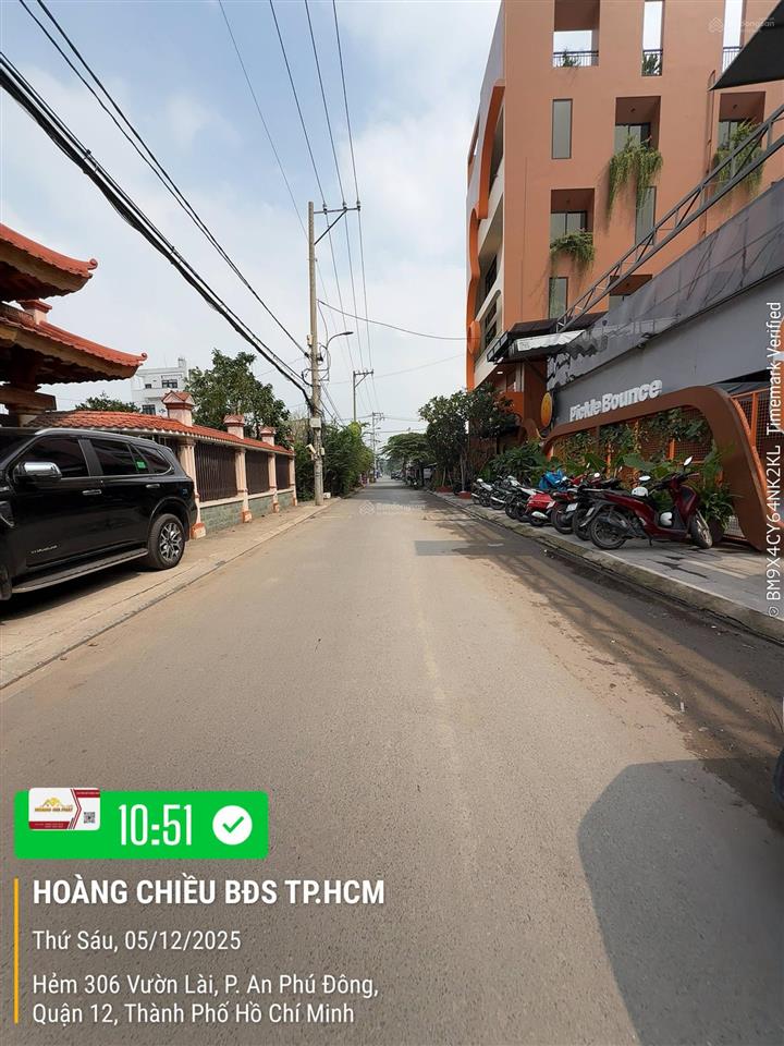 Lô góc 2 mặt tiền hẻm 6m sát cầu sắt an phú đông.dt. 8.33m x 11m  86.5m2 thổ.giá tốt nhất vườn lai