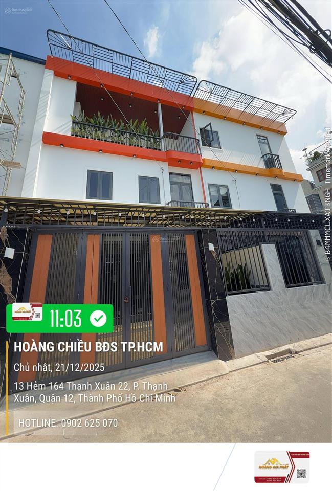 Nhà 2 lầu dt khủng 7m x 10m  hẻm thông 6m ngay chợ minh phát  full nội thất cao cấp. gần gò vấp