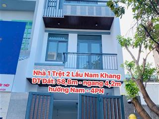 Bán gấp nhà riêng 4pn, 5wc, 58m2 tại nguyễn duy trinh, long trường, q9, 5,85 tỷ