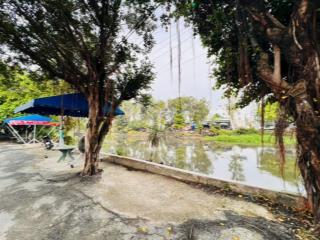 Bán đất sổ hồng riêng mặt tiền đường sông vàm thuật, phường thới an, quận 12 cũ, dt 4x25 mét