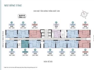 Bán bcons city 2 tỷ/52m2/căn 2pn 2wc, view hồ đá. trả trước 440 triệu nhận nhà.  0948 332 ***