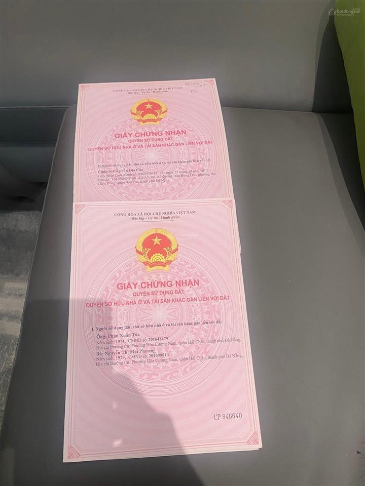 Bán đất tại phan hoan, hòa quý, ngũ hành sơn, đà nẵng, 10,4 tỷ, 210m2