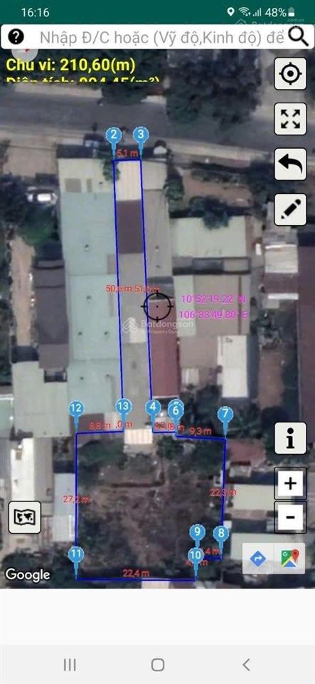 Cần bán lô đất mặt tiền đường dương công khi, cách đường nguyễn văn bứa 100m