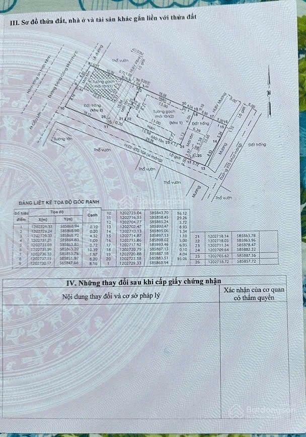 Nhà đẹp trên khu đất ba mặt tiền, mặt tiền đường chính đặng công bỉnh, đường bên hông, và sau