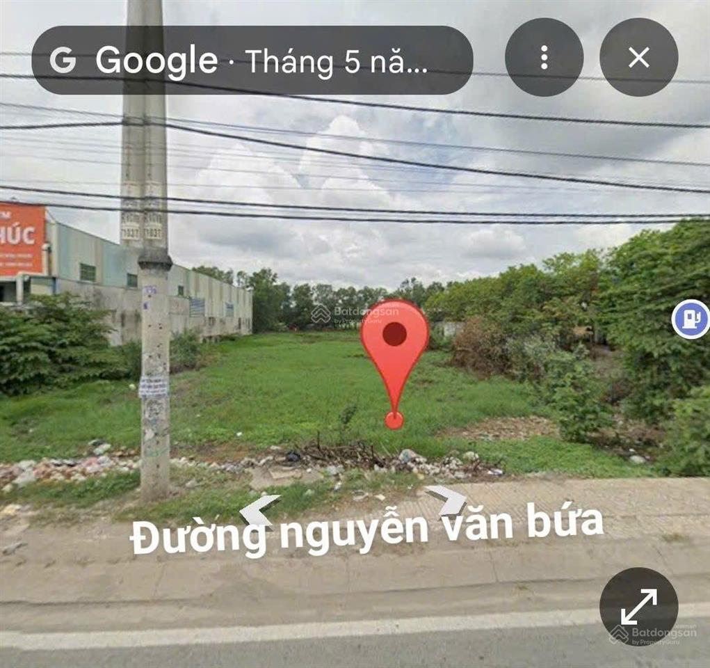 Cần bán lô đất mặt tiền đường nguyễn văn bứa, xã xuân thới thượng, hóc môn, tphcm, đt 5233m2