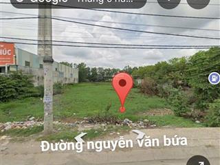Cần bán lô đất mặt tiền đường nguyễn văn bứa, xã xuân thới thượng, hóc môn, tphcm, đt 5233m2