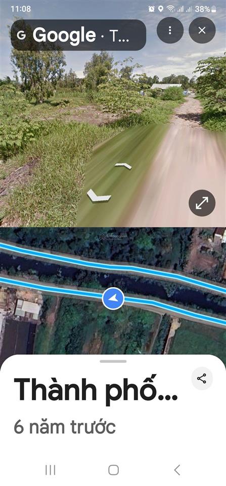 Đất nằm mặt tiền đường bờ kênh nguyễn văn cừ xã xuân thới thượng hóc môn tphcm