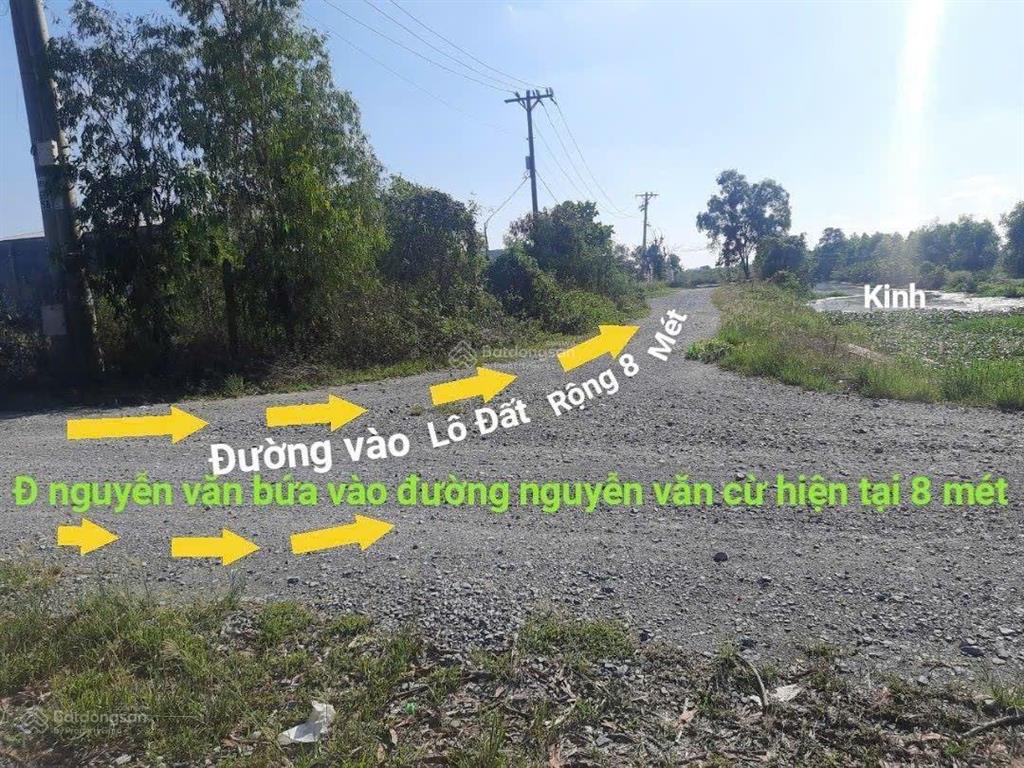 Cần bán lô đất mặt tiền đường bờ kênh, cũng là mặt tiền đường phan văn hớn mới (song hành pv hớn)