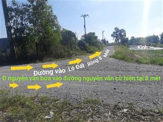 Cần bán lô đất mặt tiền đường kênh, cũng là mặt tiền đường phan văn hớn mới ( song hành pv hớn)